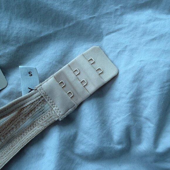 LIVELY Mesh Trim Bralette in Toasted Almond NWT - Picture 11 of 11